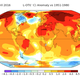 Temperaturas del mes de abril de 2016. Foto: NASA